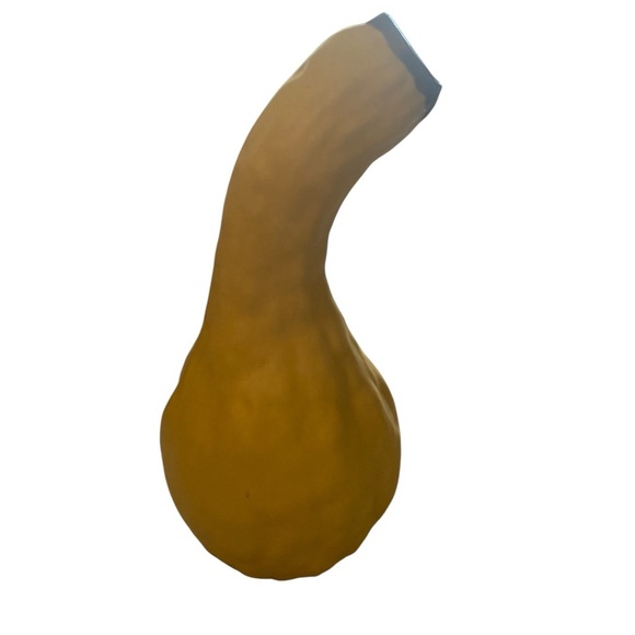 Vintage Patricia Garrett Great Impressions studio art pottery Summer squash vase - Picture 7 of 9